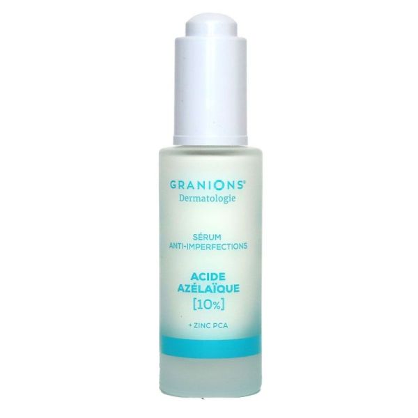Dermatologie serum acide azelaqiue 10% 30ml