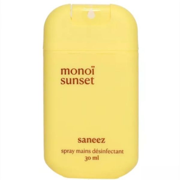 Saneez Spray Desinfect Monoi Sunset 30Ml