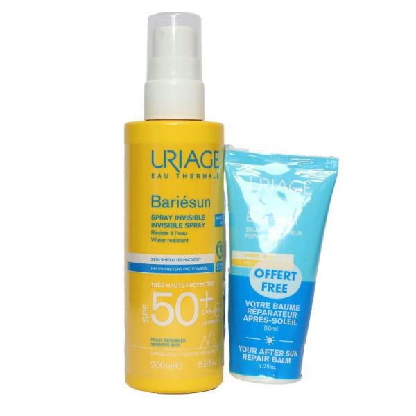 Bariésun spray très haute protection SPF50+ 200ml + baume réparateur offert