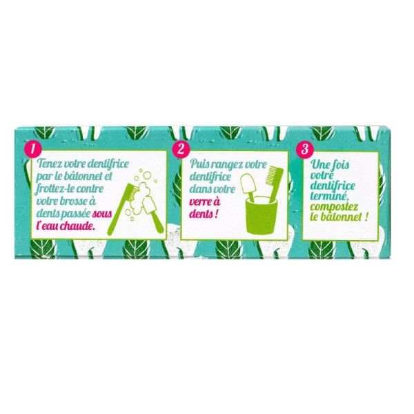 Dentifrice solide menthe poivrée 17g