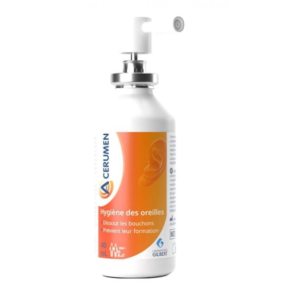 A-cérumen hygiène des oreilles spray 40ml