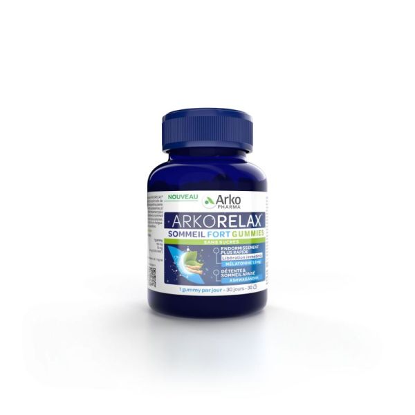 Arkorelax Sommeil fort 30 gummies