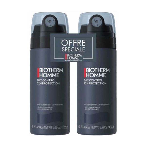 Biotherm Homme Day Control anti-transpirant non-stop 72H Spray 2 x 150 ml