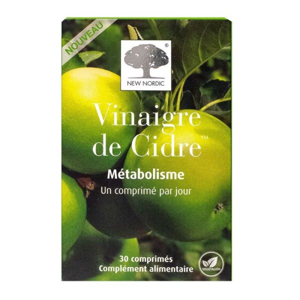 Vinaigre de cidre métabolisme 30 comprimés