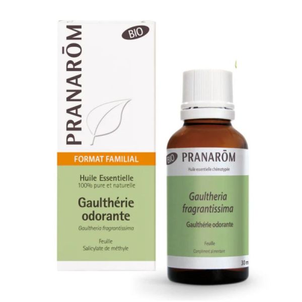 Pranarôm huile Essentielle de gaulthérie odorante bio 30ml