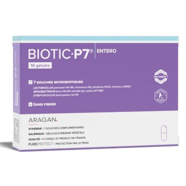 Aragan Biotic P7 Entéro10 gélules