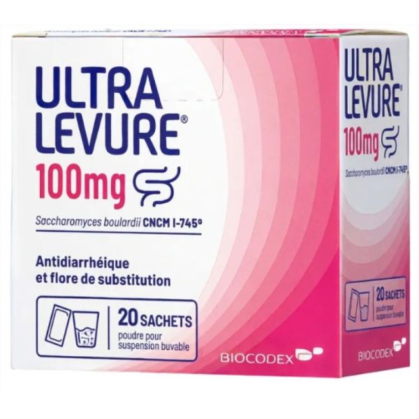 Ultra Levure 100mg 20 sachets