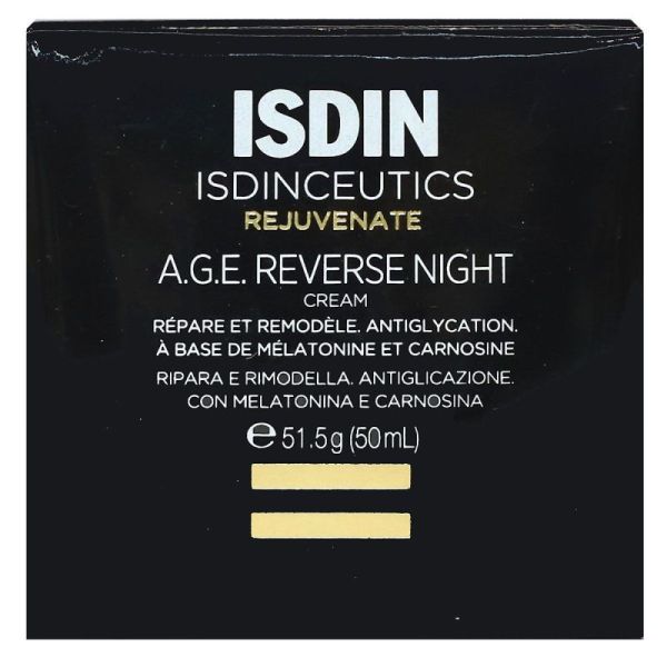 Isdinceutics Rejuvenate AGE Reverse Night crème 50ml