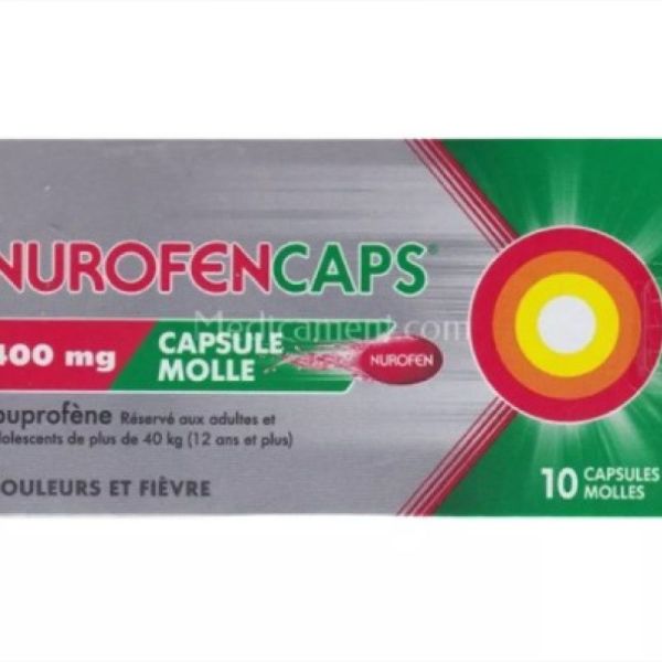 Nurofen 400 Mg Bte 10 Caps Molles