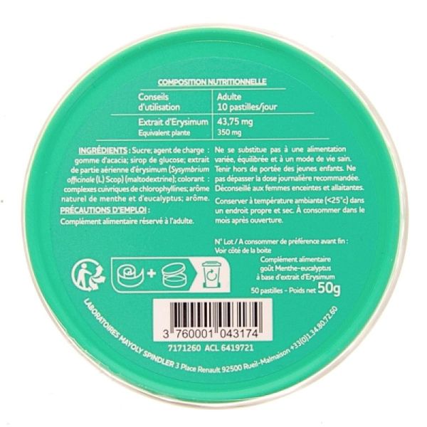 Euphoneo Menthe-Eucalyptus Pastilles x50