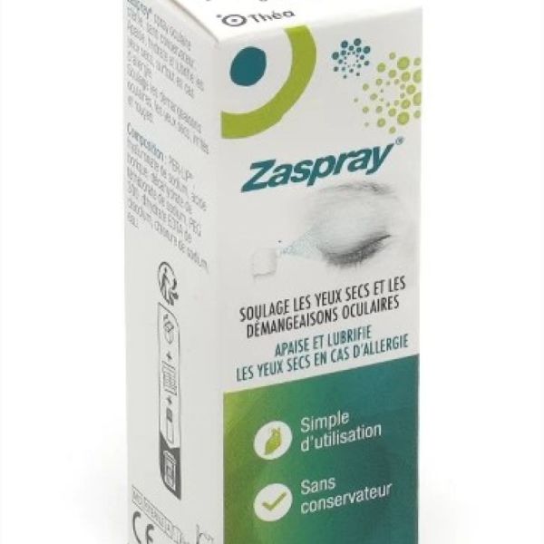 Zaspray soulage les yeux secs 10ml