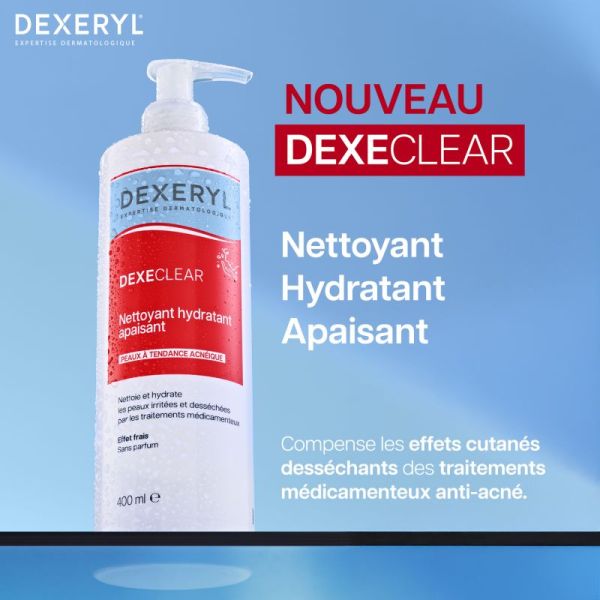 Dexeclear nettoyant hydratant apaisant 200ml