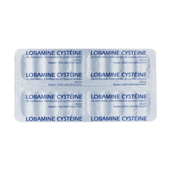 Lobamine Cystéine 120 gélules