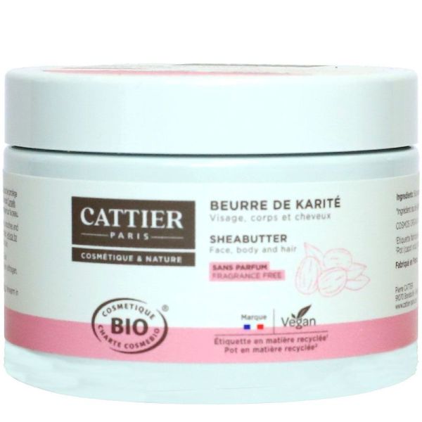 Beurre de karité bio corps et lèvres 100g