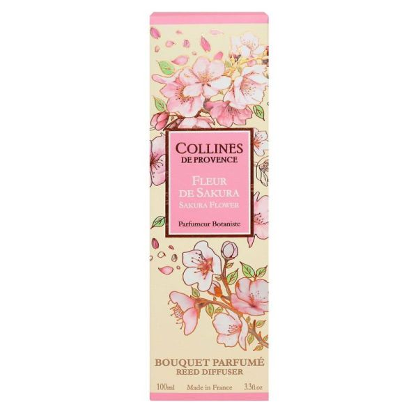Diffuseur parfum d'ambiance les Estivales Fleur de Sakura 100ml